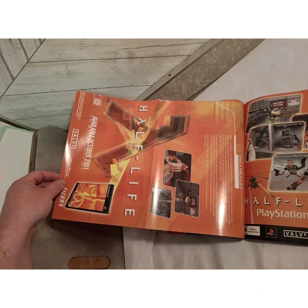 Electronic Gaming Monthly 149 2001 Xbox Vs Gamecube Resident Evil Silent Hill Ad
